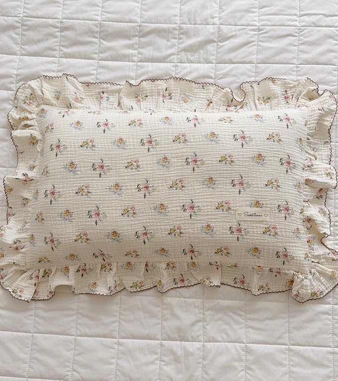 BuLuTu Cotton Muslin Kids Toddler Pillowcase - Image 4