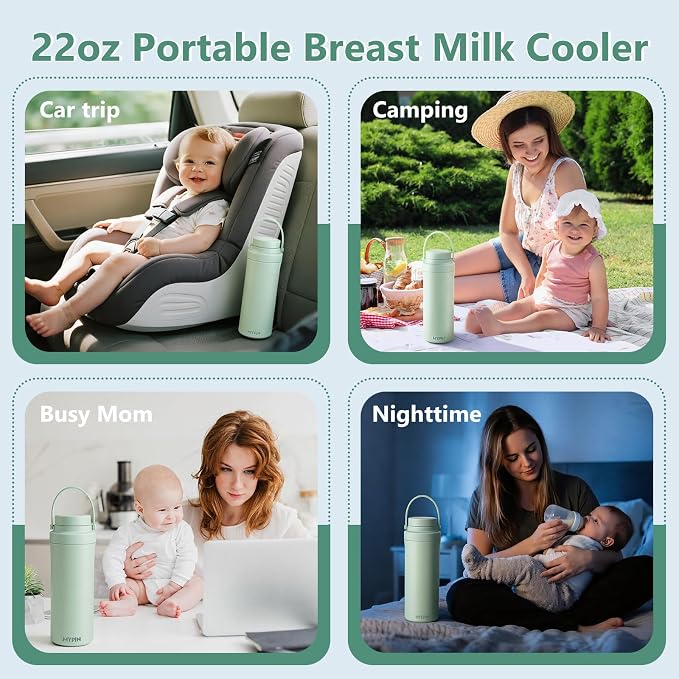 MYPIN 22oz Portable Breast Milk Cooler - Image 6