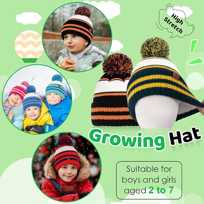 FZ FANTASTIC ZONE Kids Toddler Winter Hat Beanie - Image 4