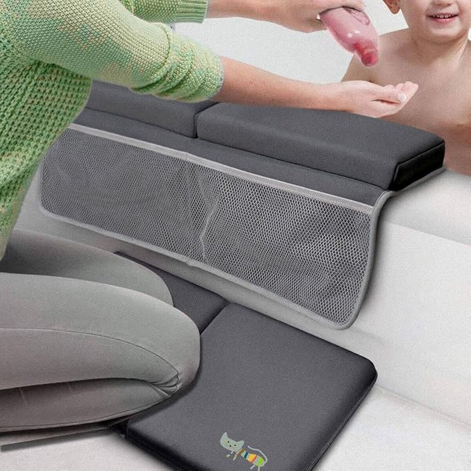 Bath Kneeler and Elbow Rest Pad Bath Kneeler Baby Bath Mat Kneeling Pad Bath - Image 2
