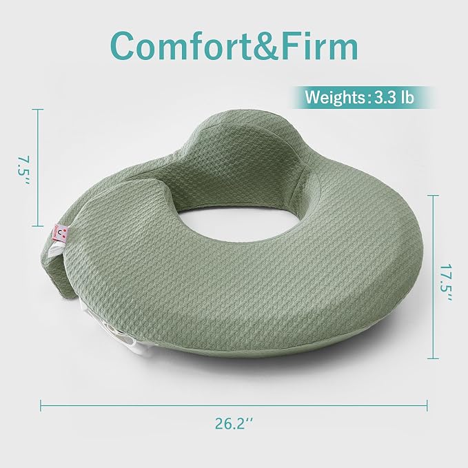 QSTEHEML Nursing Pillow for Breastfeeding - Image 3