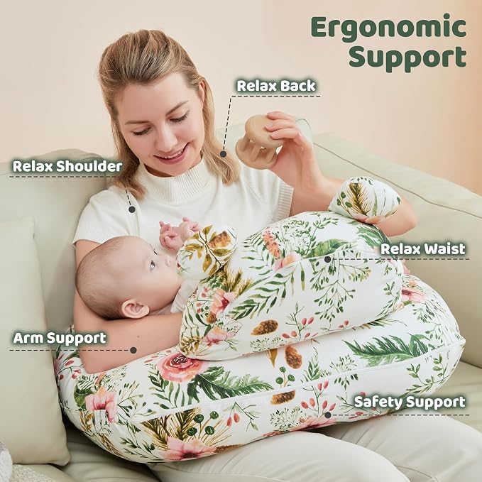 Nursing Pillow for Breastfeeding, Breast Feeding Pillow for Mom Support - Image 4