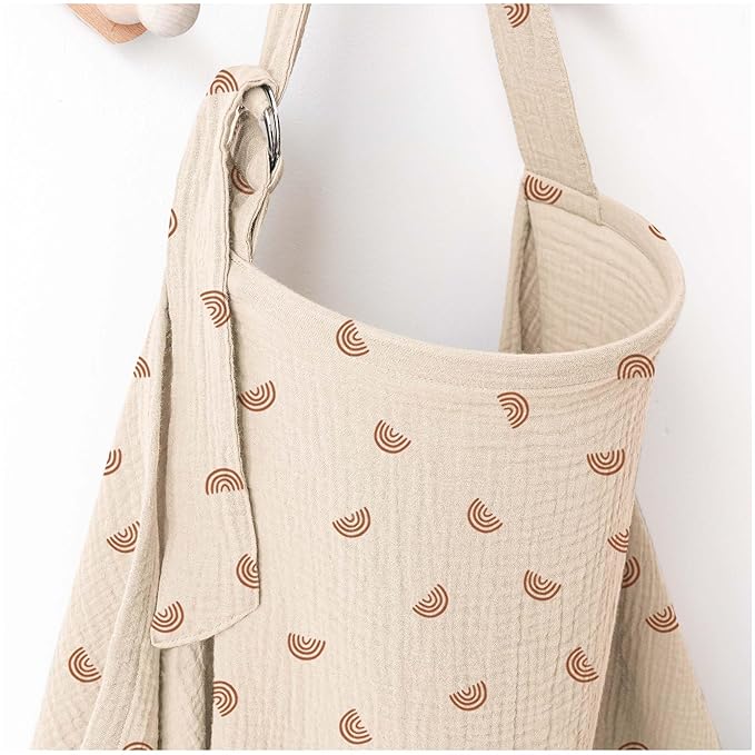Muslin Nursing Covers for Breastfeeding, Privacy Breast Feeding Cover by MairMore