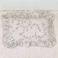 BuLuTu 100% Cotton Muslin Floral Pillowcase Standard Size Soft Breathable Gauze by BuLuTu