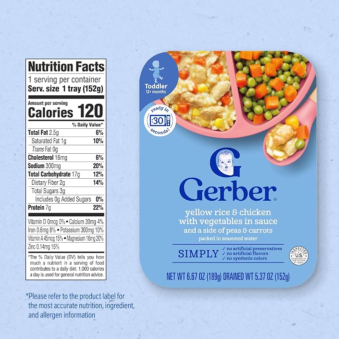 Gerber Toddler Food, Mealtime for Toddler - Image 2