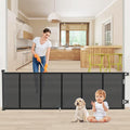 Upgrade 120 inch Retractable Baby Gates, EZIGO Extra Wide Baby Gate by EZIGO