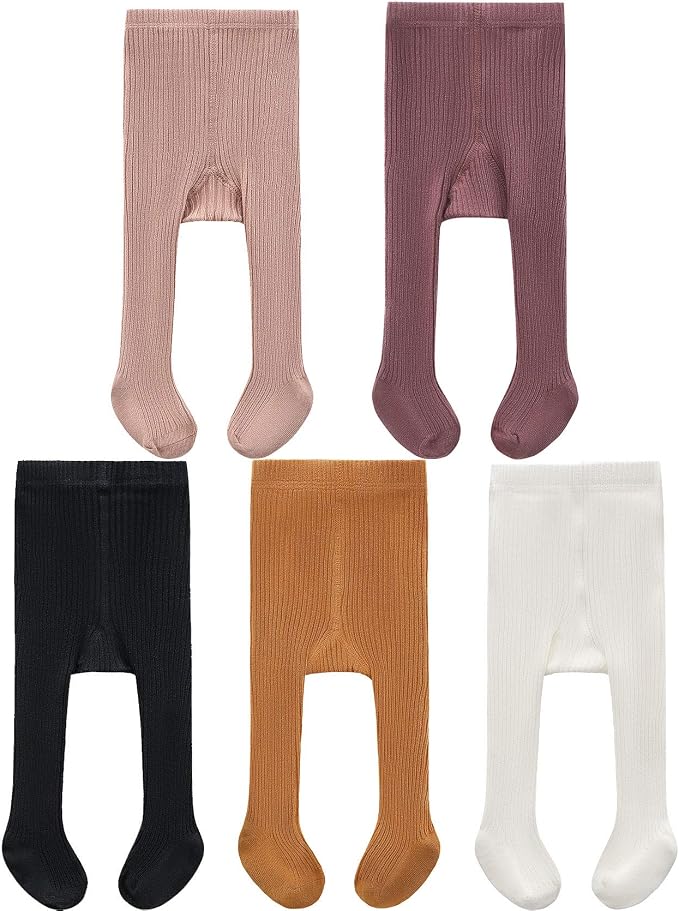 CECORC Baby Girls Tights Toddler Cable Knit Leggings Thick Cotton Infant by CECORC