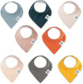 Parker Baby Bandana Drool Bibs 8 Pack Baby Bibs by ParkerBabyCo