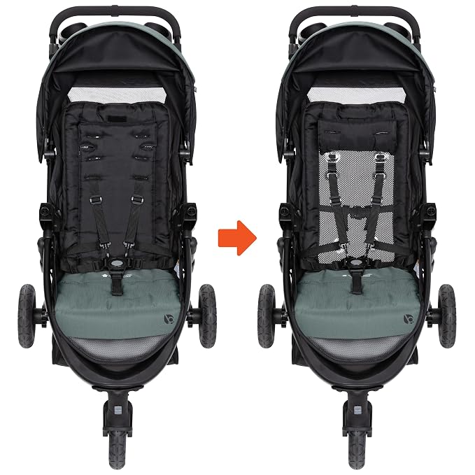 Baby Trend Passport Seasons All-Terrain Travel System, Madrid Green - Image 11