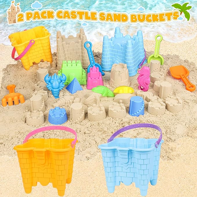 Beach Toys for Toddlers, Sand Castle Toys - Image 2