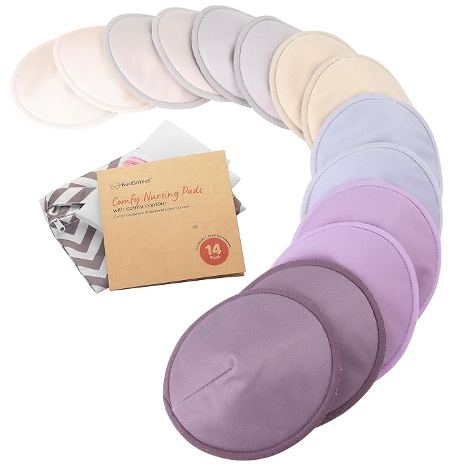 Organic Nursing Pads by KeaBabies