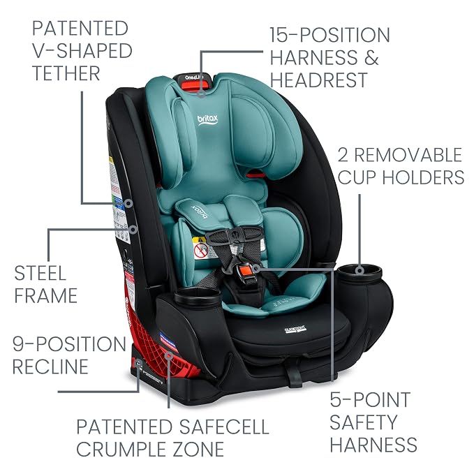 Britax One4Life Convertible Car Seat, 10 Years of Use from 5 to 120 Pounds - Image 3