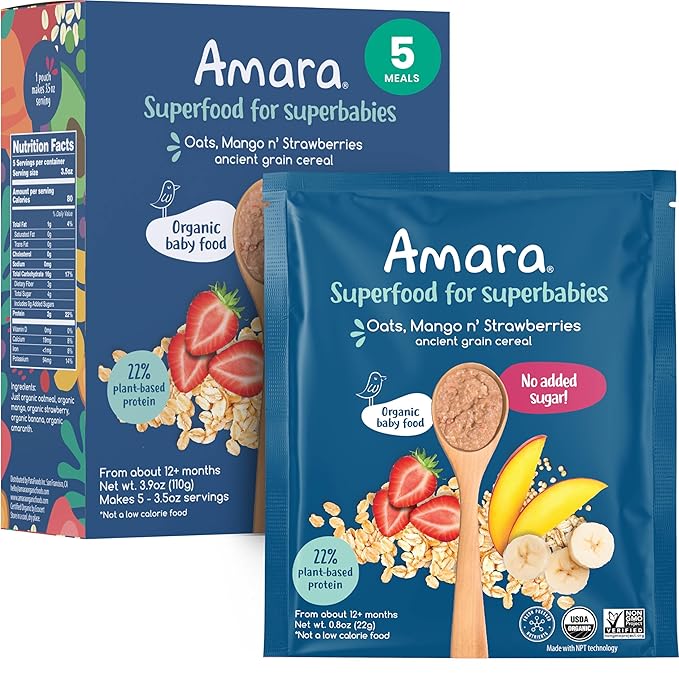 Amara Organic Baby Food by Amara