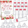 TrelaCo Cool Baby Shower Games Wooden Bottle Chug Sign Strawberry Theme Gift by TrelaCo
