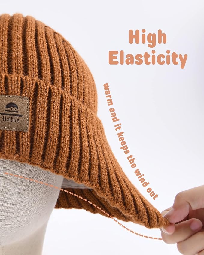 Baby Beanie Fleece Lined Toddler Winter Hat - Image 4