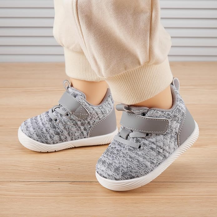 BMCiTYBM Baby Boy Girl Shoes Breathable Mesh Walking Shoes Lightweight Non-Slip - Image 2