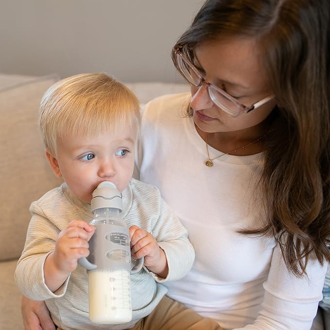 Dr. Brown's Milestones Narrow Sippy Straw Bottle, Spill-Proof - Image 7