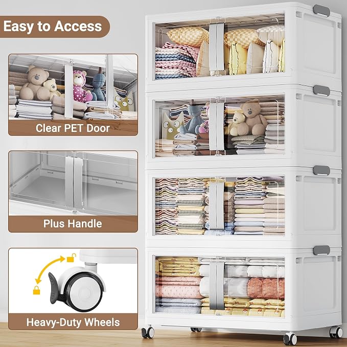BROVIEW 800QT Stackable Storage Bins - Image 5