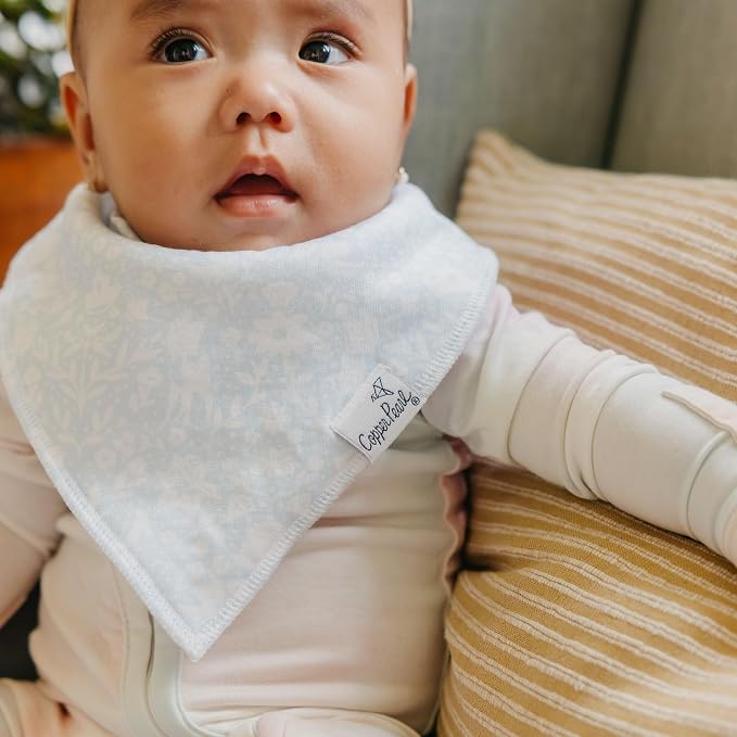 Copper Pearl Baby Bandana Drool Bibs - Image 9