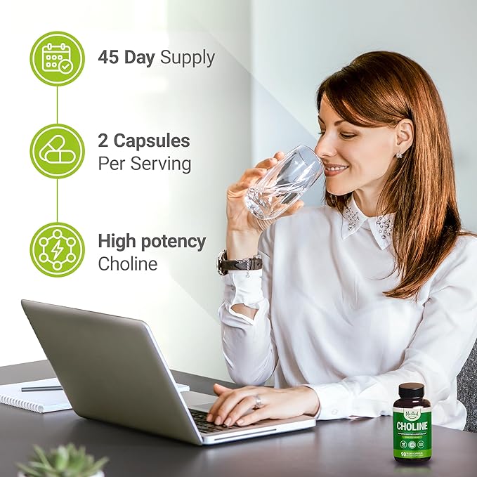 Nested Naturals Choline Bitartrate 500mg - Image 2