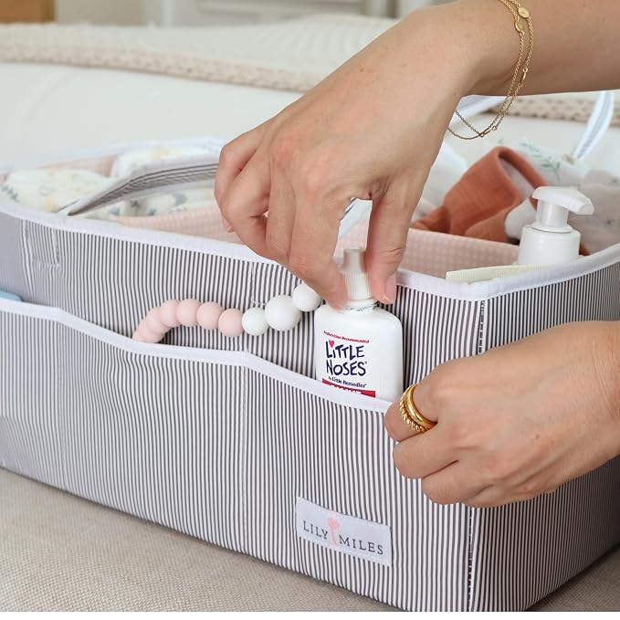Lily Miles Baby Diaper Caddy - Image 8