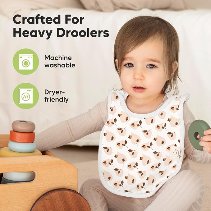 8-Pack Baby Bibs for Boys, Girls - Image 6