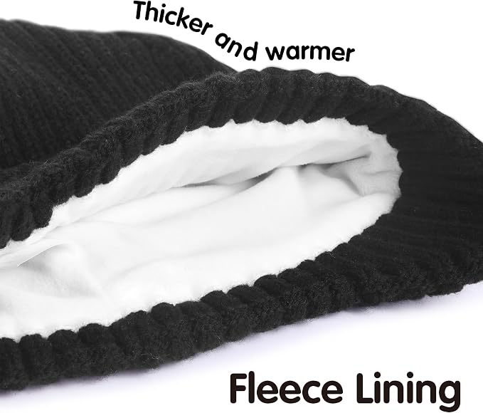 MaxNova 2 Pack Baby Beanie Toddler Winter Hat - Image 3