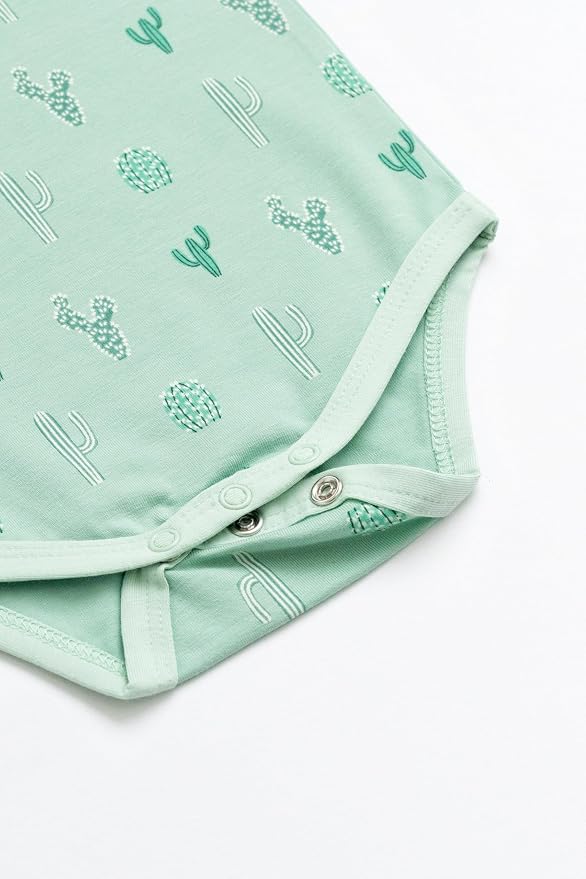 MONICA + ANDY Baby Organic Short Sleeve Jack + Jill Bodysuit - Image 5