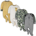 Gerber Baby Boys 4 Pack Sleep 'N Play Footie by Gerber