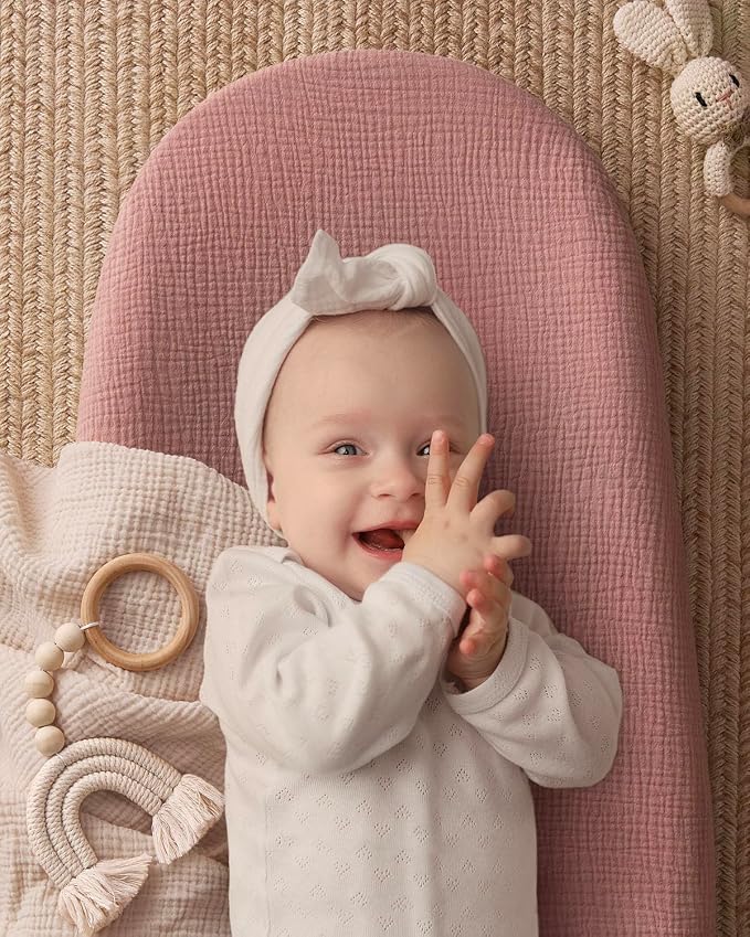 Blissful Diary Muslin Baby Changing Pad - Image 4