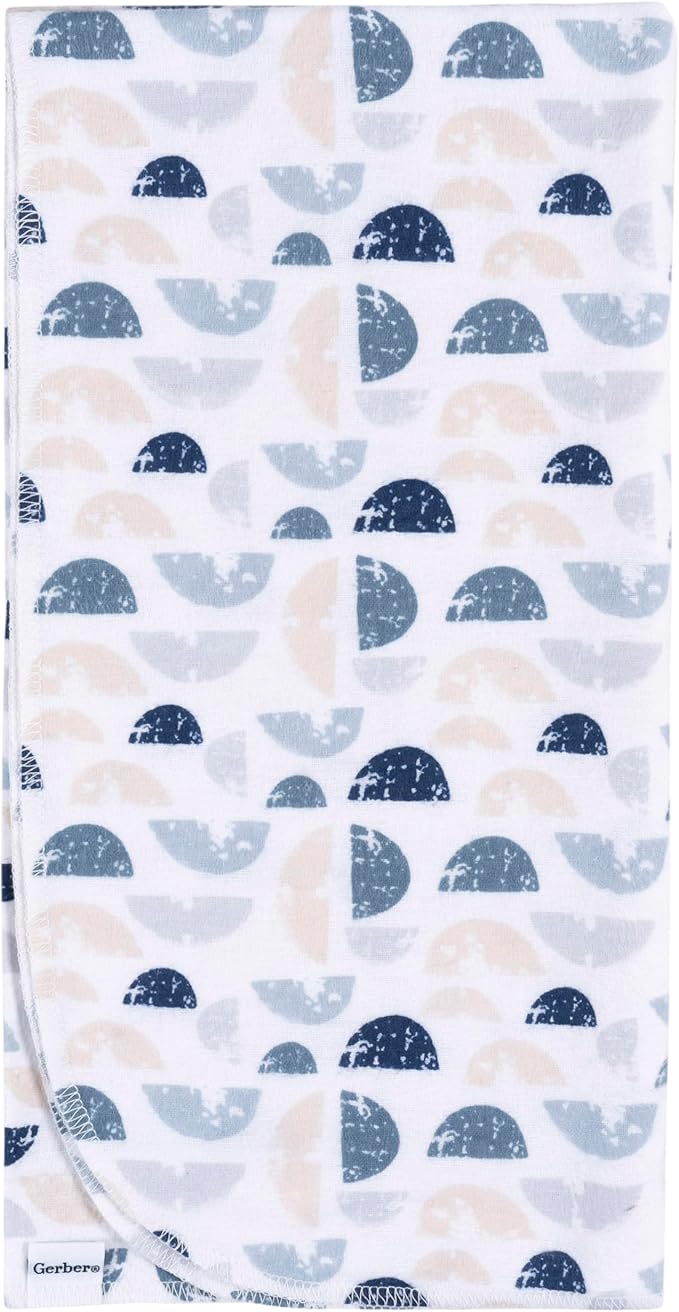 Gerber Unisex Baby 100% Cotton Flannel Receiving Blankets 30x30 Inches - Image 5