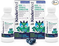 KinderMed Kids' Daytime Cough & Congestion Medicine, Ages 4-11 Years, No Dyes by Kinderfarms