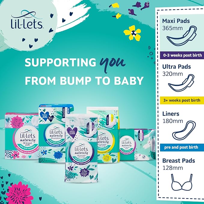 Lil-Lets Extra Long Postpartum Maxi Pads - Image 7