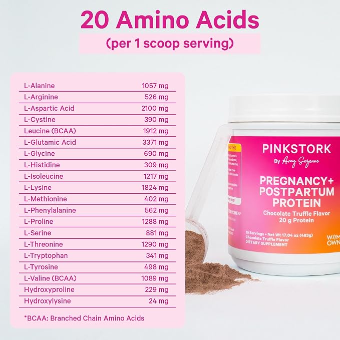 Pink Stork Pregnancy & Postpartum Protein Powder - Image 7
