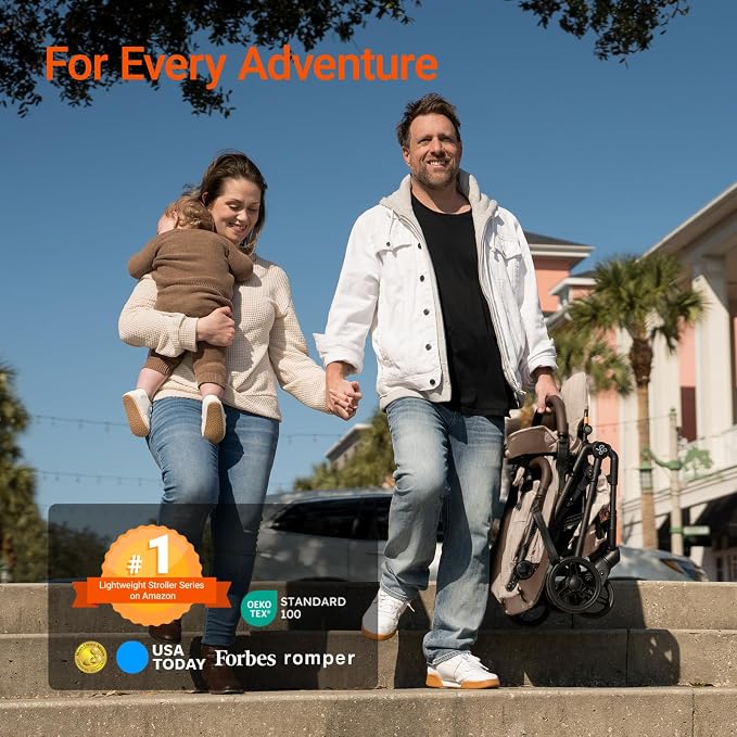 MAMAZING Lightweight Baby Travel Stroller - Image 2