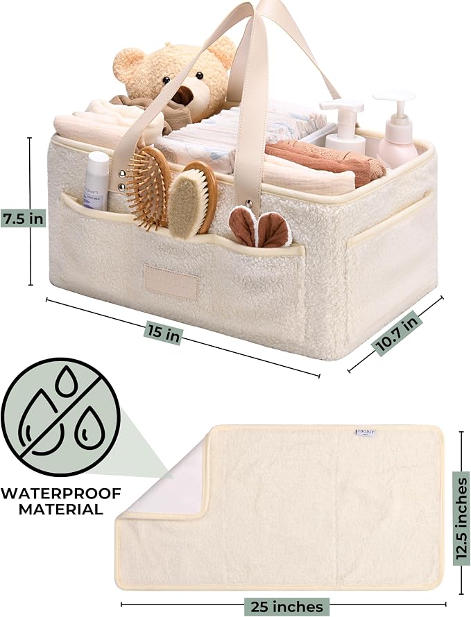 Baby Diaper Caddy Organizer - Image 5