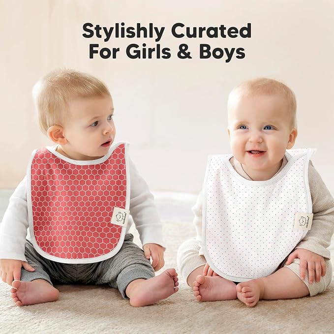KeaBabies 8-Pack Baby Bibs for Boys, Girls - Image 7