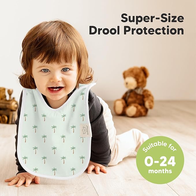 8-Pack Baby Bibs for Boys, Girls - Image 2