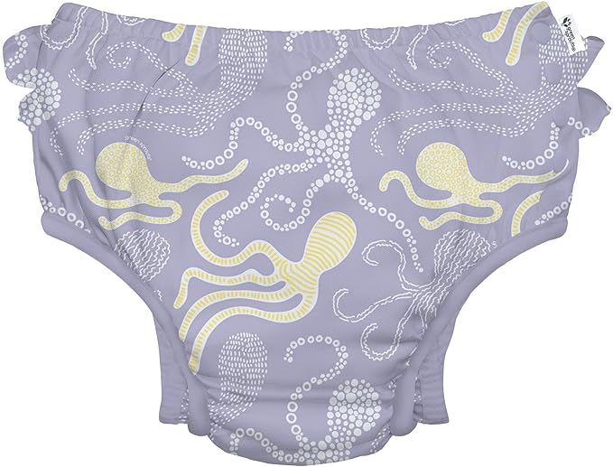 green sprouts Baby Toddler Eco Ruffle Snap Swim Diaper by GreenSprouts