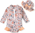 Aalizzwell Baby Girls Long Sleeve One Piece Swimsuit by Aalizzwell