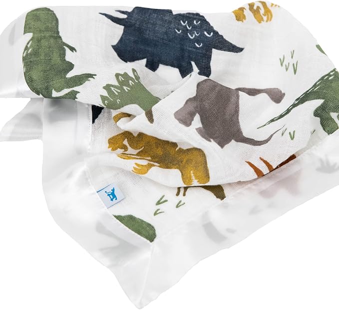 Little Unicorn Security Blankets 3 Pack | 100% Cotton Muslin - Image 4