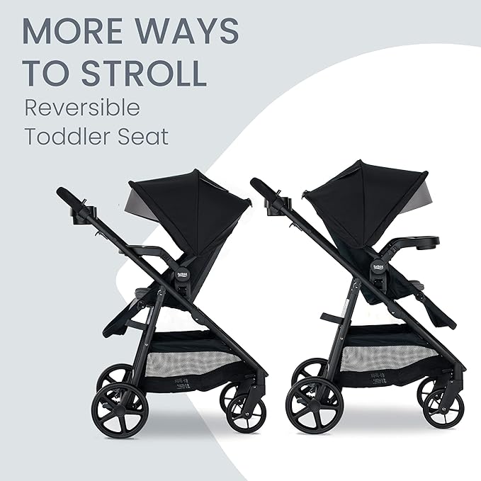 Britax Brook+ Modular Baby Stroller, Ultra-Lightweight Infant and Toddler - Image 2