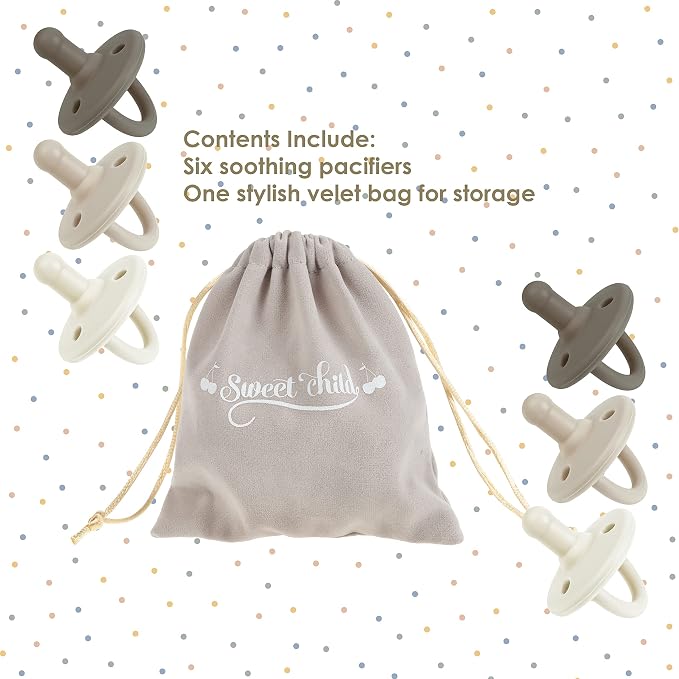 Sweet Child Pacifiers 0-18 Months, Best Newborn Pacifiers - Image 5