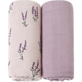 LifeTree Baby Swaddle Blankets Girls, Organic Muslin Swaddle Blankets Unisex by LifeTree