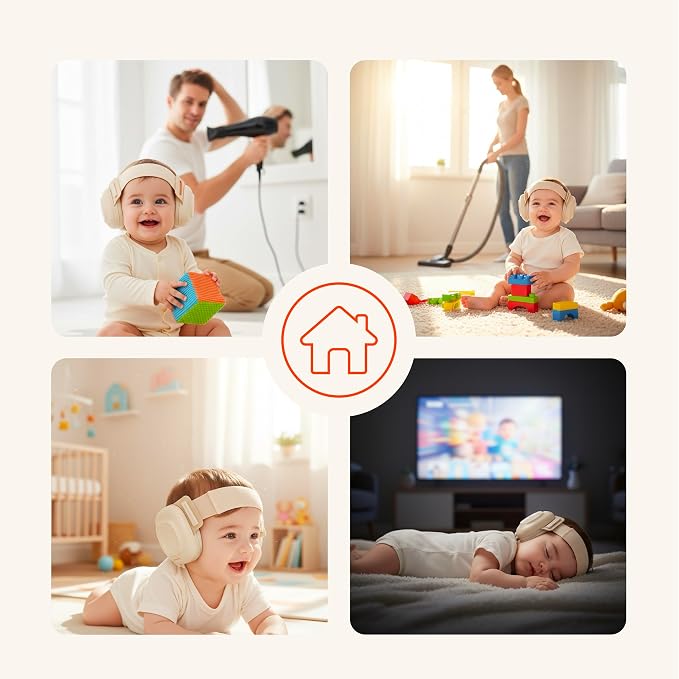 MAMAZING Baby Ear Protection for Infants and Toddlers, 25dB Noise Cancelling - Image 6