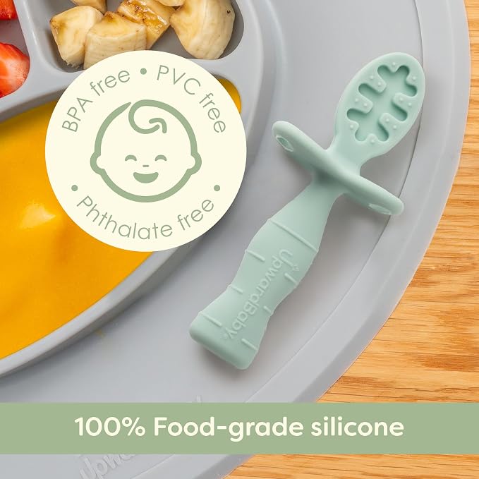 UpwardBaby Silicone Baby Spoons - Image 6