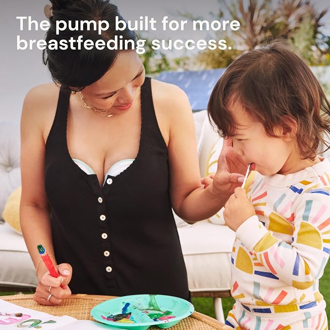 Willow Go - Wearable Breastfeeding Pump and Teal Case - Hands Free Breast Pump - Image 4