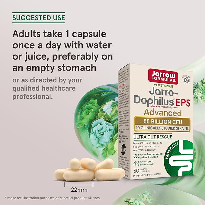 Jarrow Formulas Jarro-Dophilus EPS Advanced, 55 Billion CFU Probiotics - Image 5