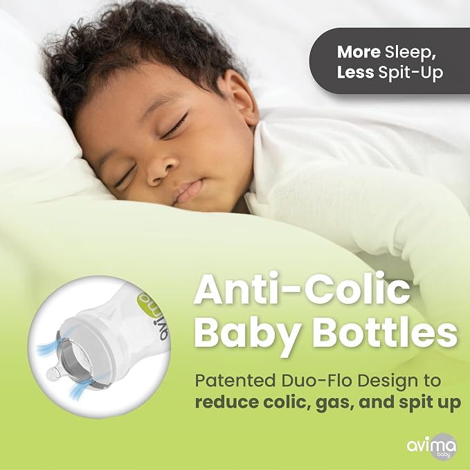 Avima 9 oz Anti Colic Baby Bottles - Image 3