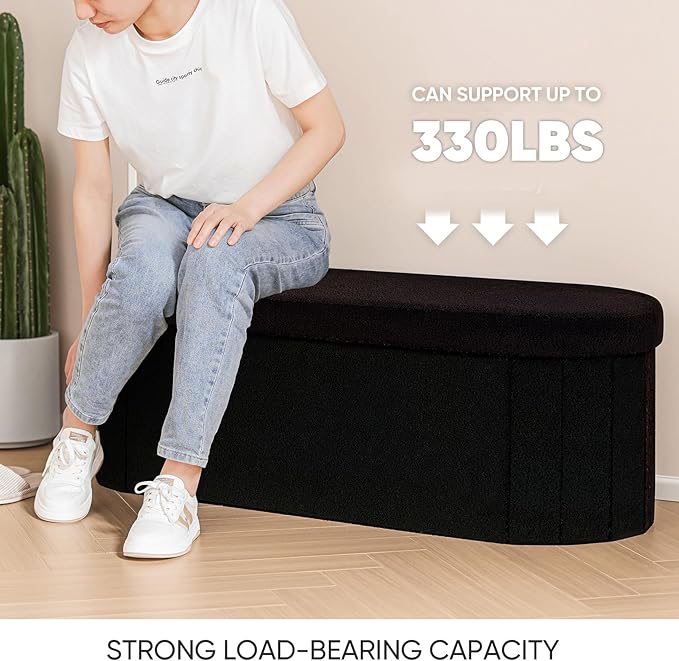 B FSOBEIIALEO Ottoman with Storage - Image 5